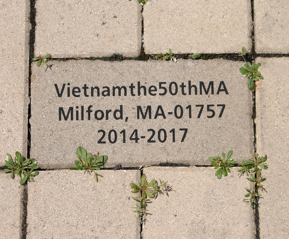 Framongham Massachusetts MetroWest Vietnam War Veterans Memorial - 50th Mass Milford Mass