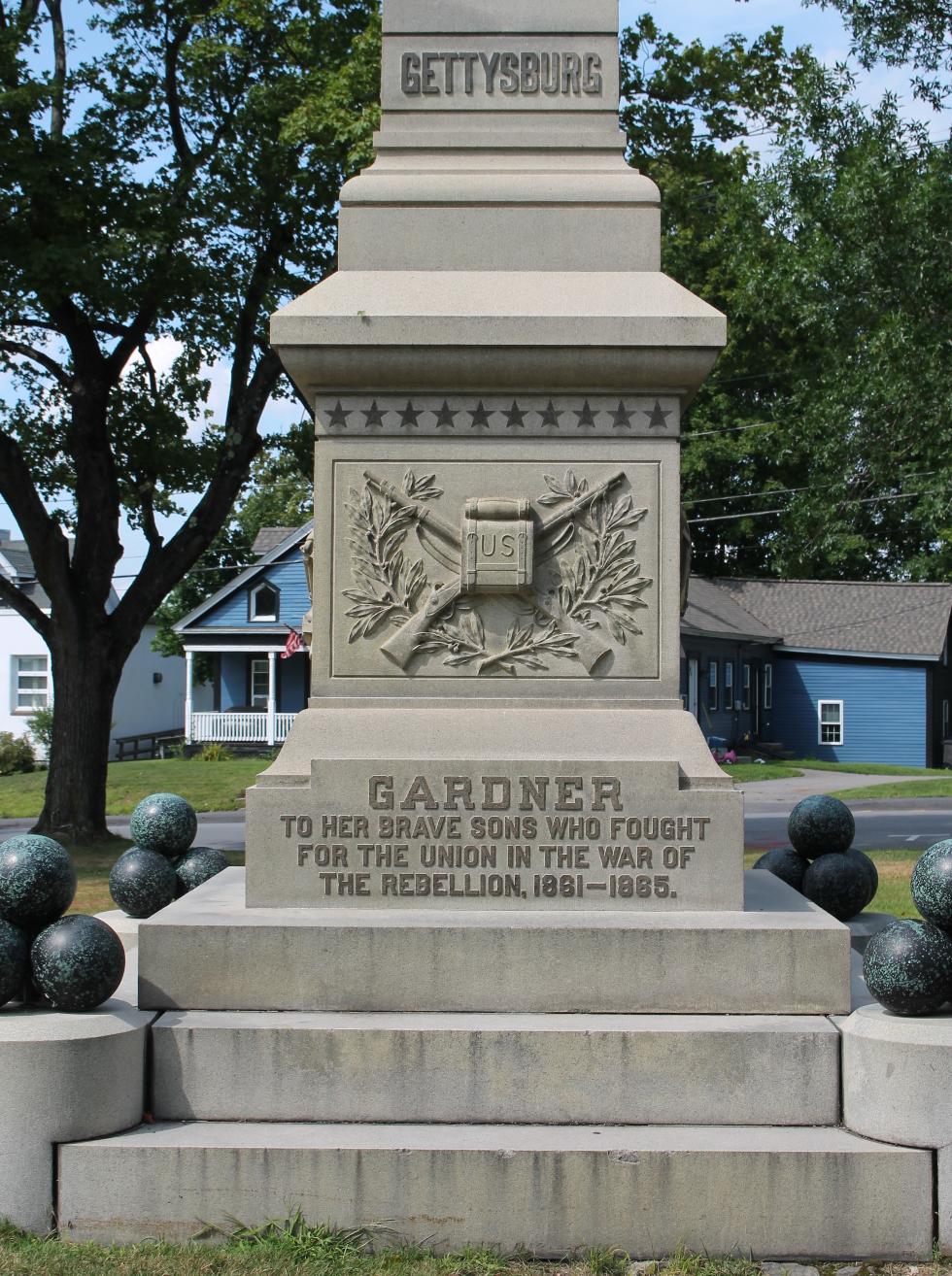 Gardner Massachusetts Civil War Veterans Memorial