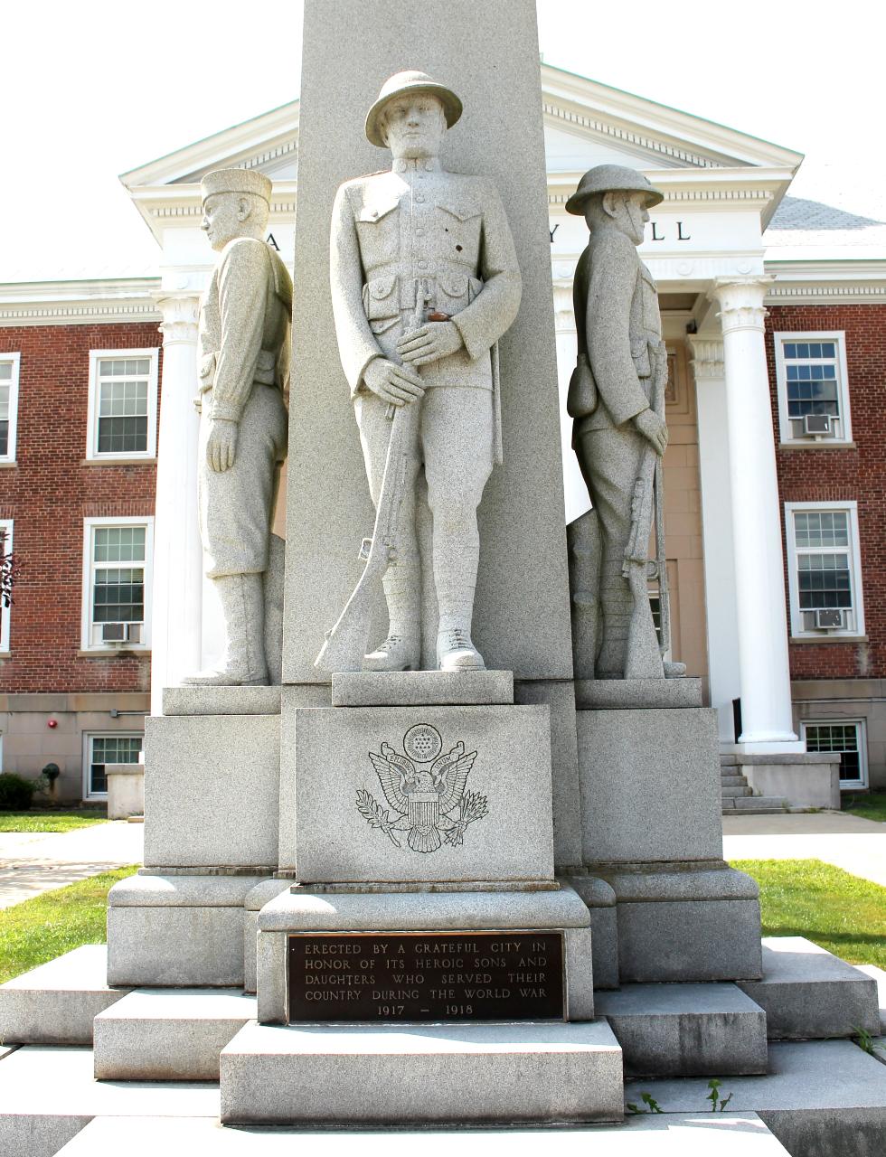 Gardner Massachusetts World War I Veterans Memorial