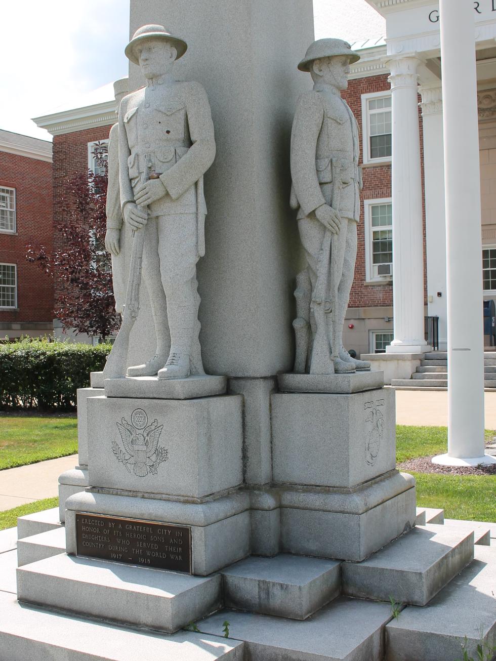 Gardner Massachusetts World War I Veterans Memorial