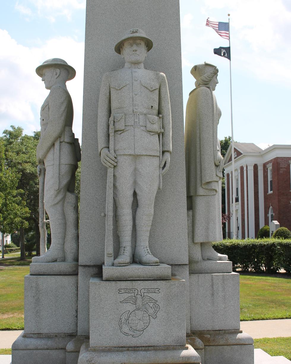 Gardner Massachusetts World War I Veterans Memorial
