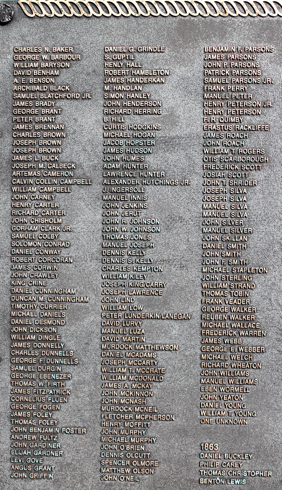 Gloucester Mass Fishermans Memorial