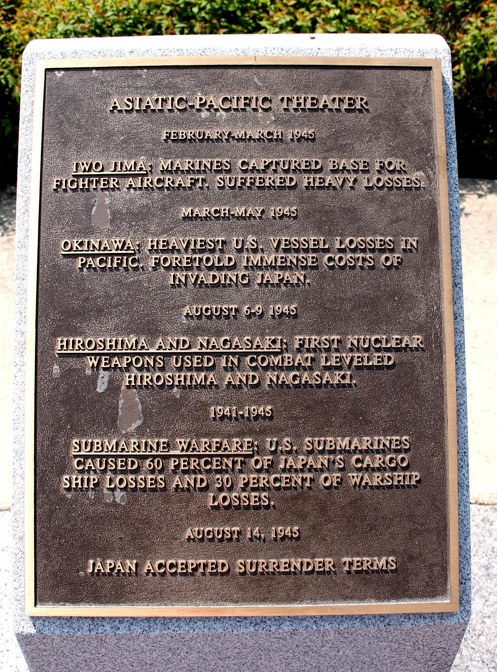 Gloucester Massachusetts World War II Veterans Memorial