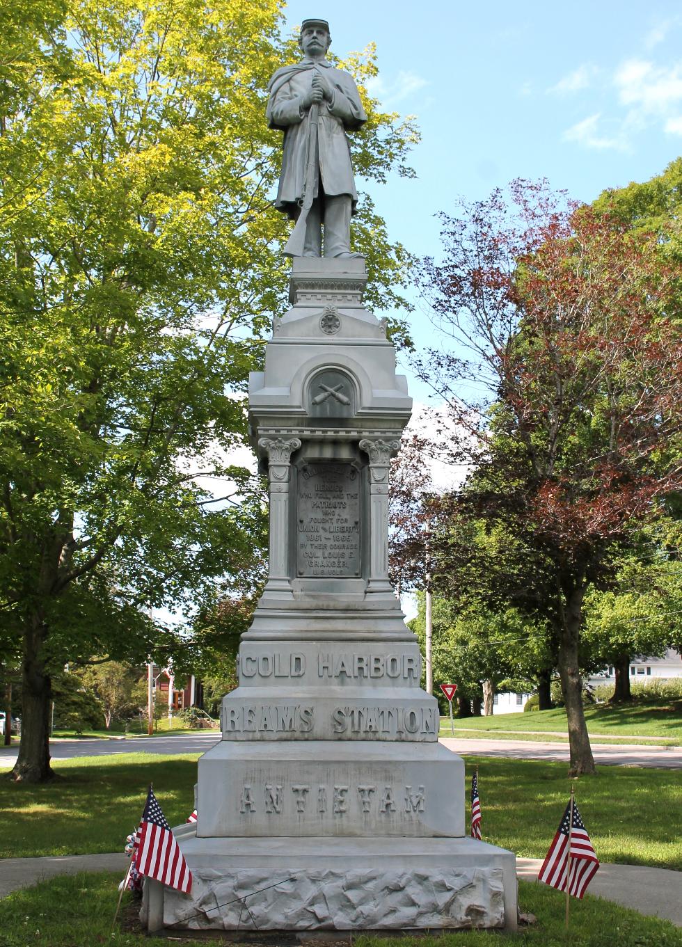 Hardwick Massachusetts Civil War Veterans Memorial