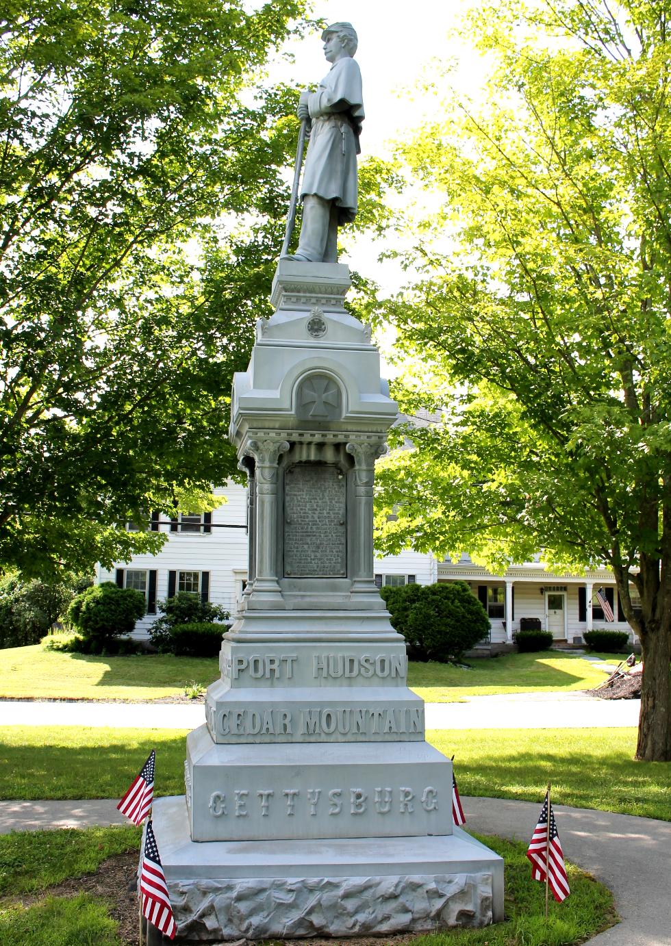 Hardwick Massachusetts Civil War Veterans Memorial