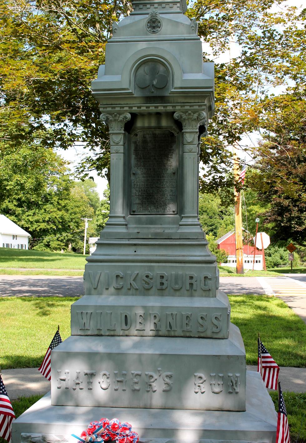 Hardwick Massachusetts Civil War Veterans Memorial