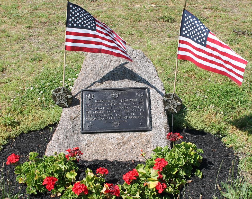 Hingham Massachusetts All Veterans Memorial