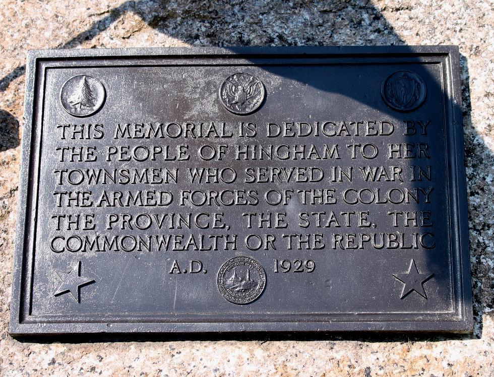 Hingham Massachusetts All Veterans Memorial