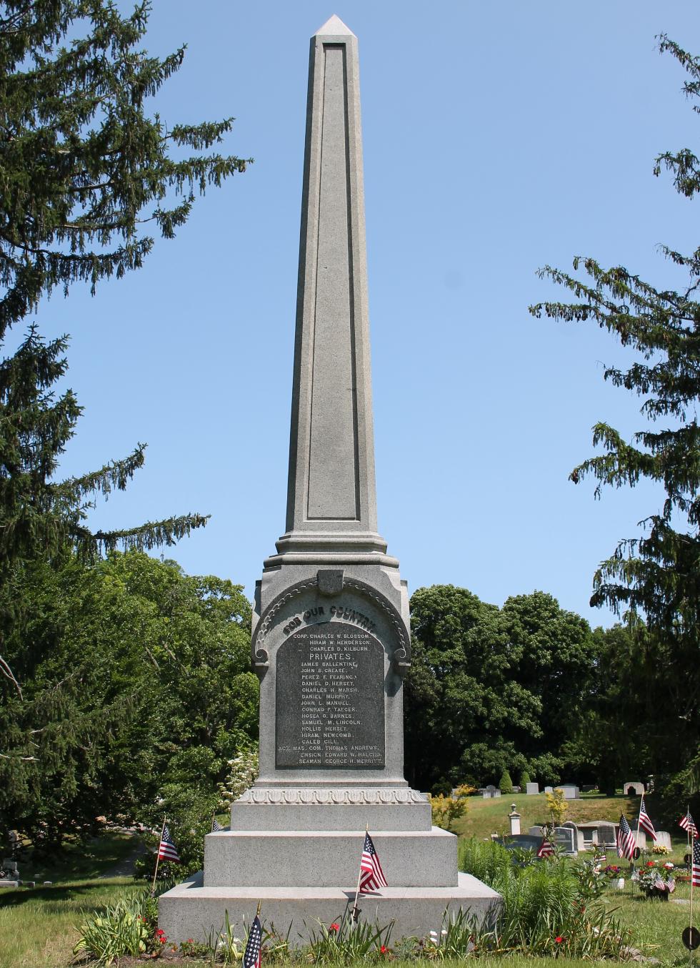 Hingham Massachusetts Civil War Memorial