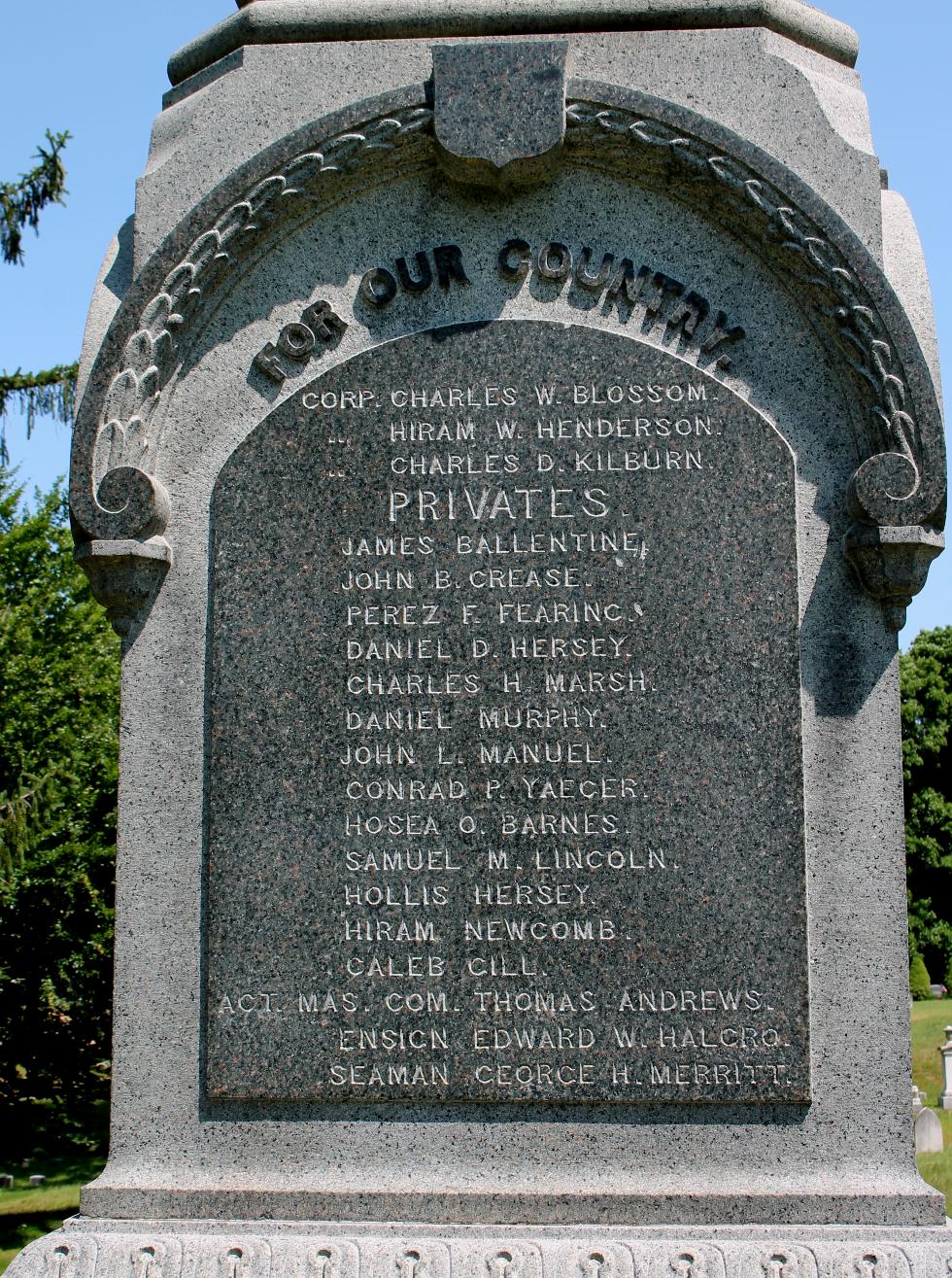 Hingham Massachusetts Civil War Memorial