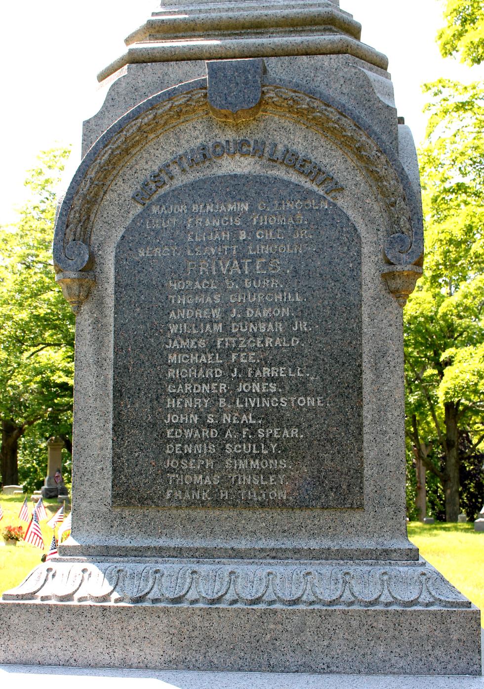 Hingham Massachusetts Civil War Memorial