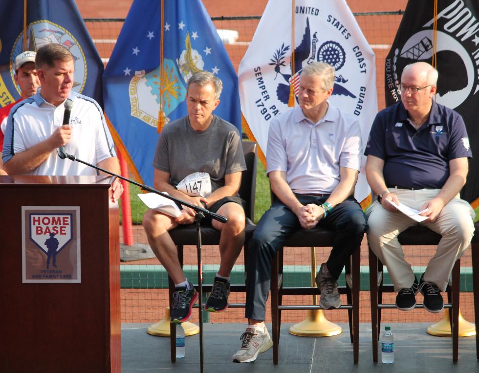 Mayor Marty Walsh at Red Sox Home Base 2019