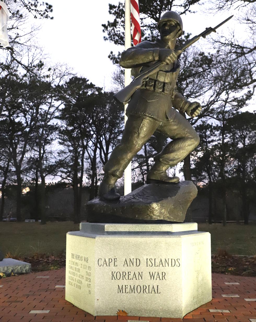 Hyannis Massachusetts Korean War Veterans Memorial