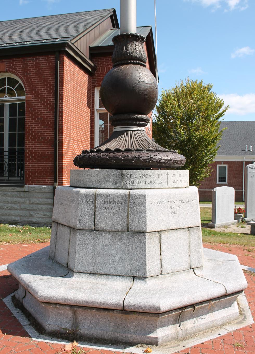 Lancaster Massachusetts World War I Veterans Memorial