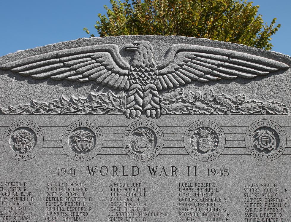 Lancaster Massachusetts World War II Veterans Memorial