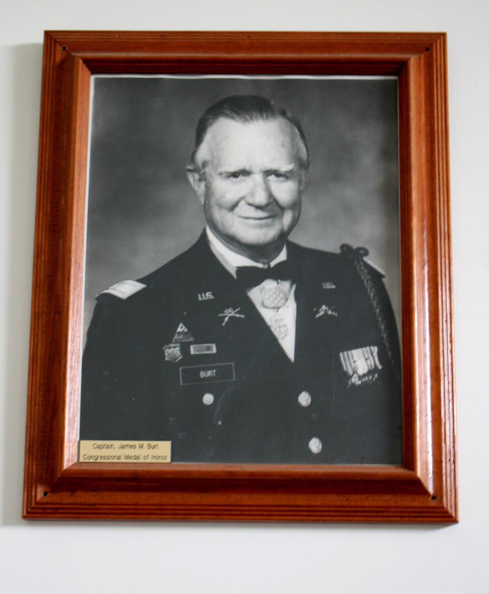 Captain James Burt Congressional Medal of Honor - Lee Massachusetts