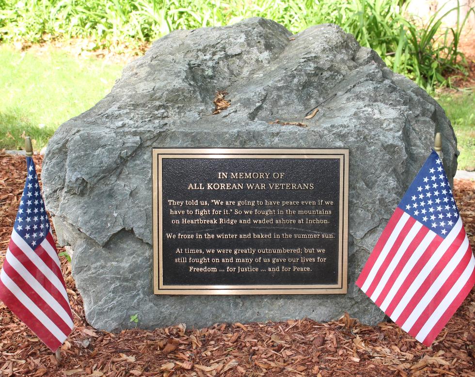 Lunenburg Massachusetts Korean War Veterans Memorial