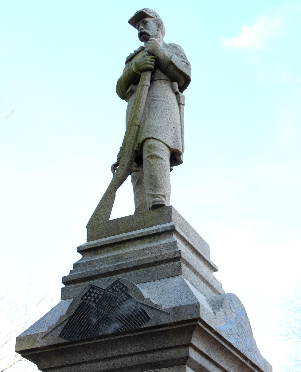 Marshfiled Massachusetts Civil War Memorial