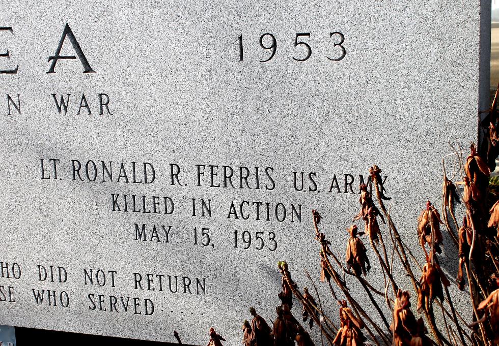 Marshfield Massachusetts Korean War Veterans Memorial