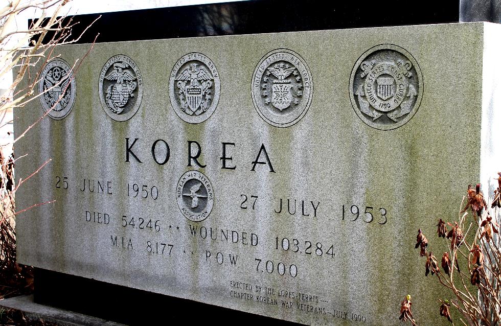 Marshfield Massachusetts Korean War Veterans Memorial