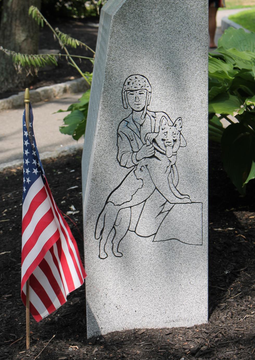 Massachusetts Vietnam Veterans Memorial - Canine Memorial
