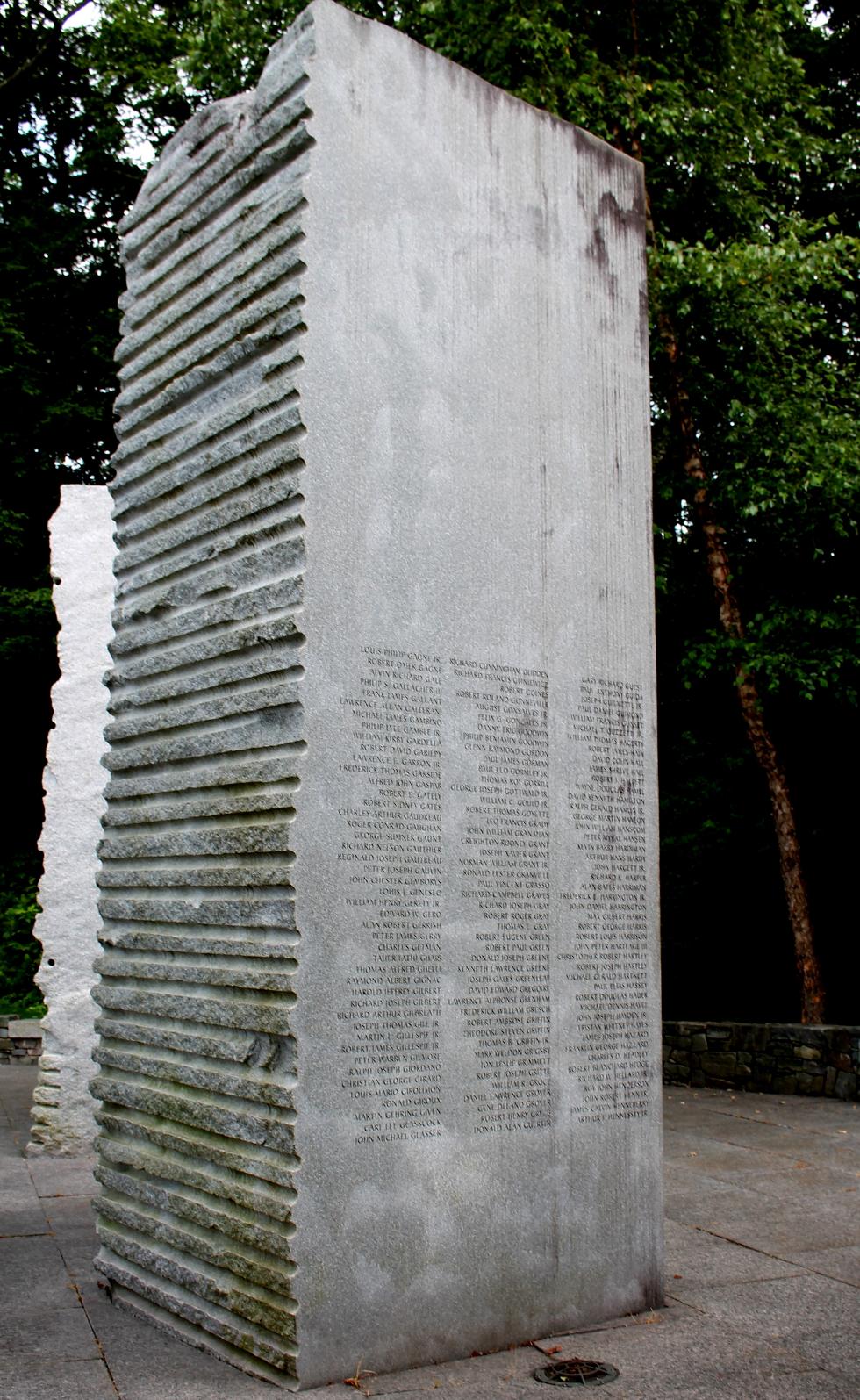 Massachusetts Vietnam Veterans Memorial - Veterans Names G-H
