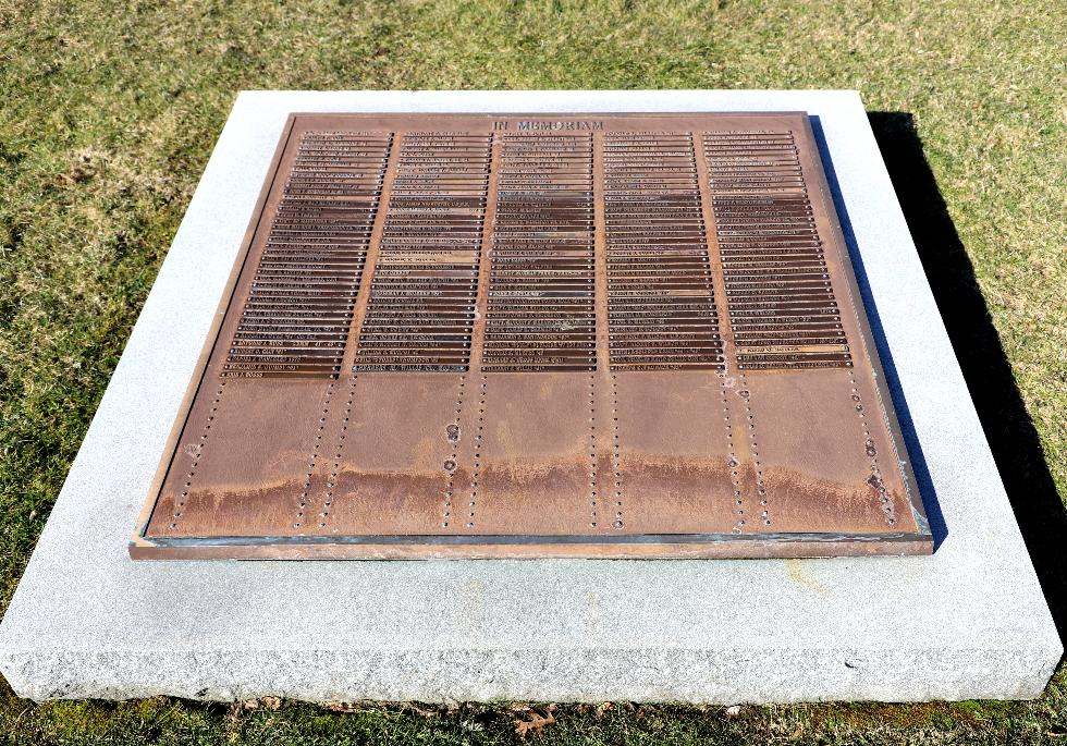 Merchant Marine Memorial Honor Roll - Bourne Massachusetts