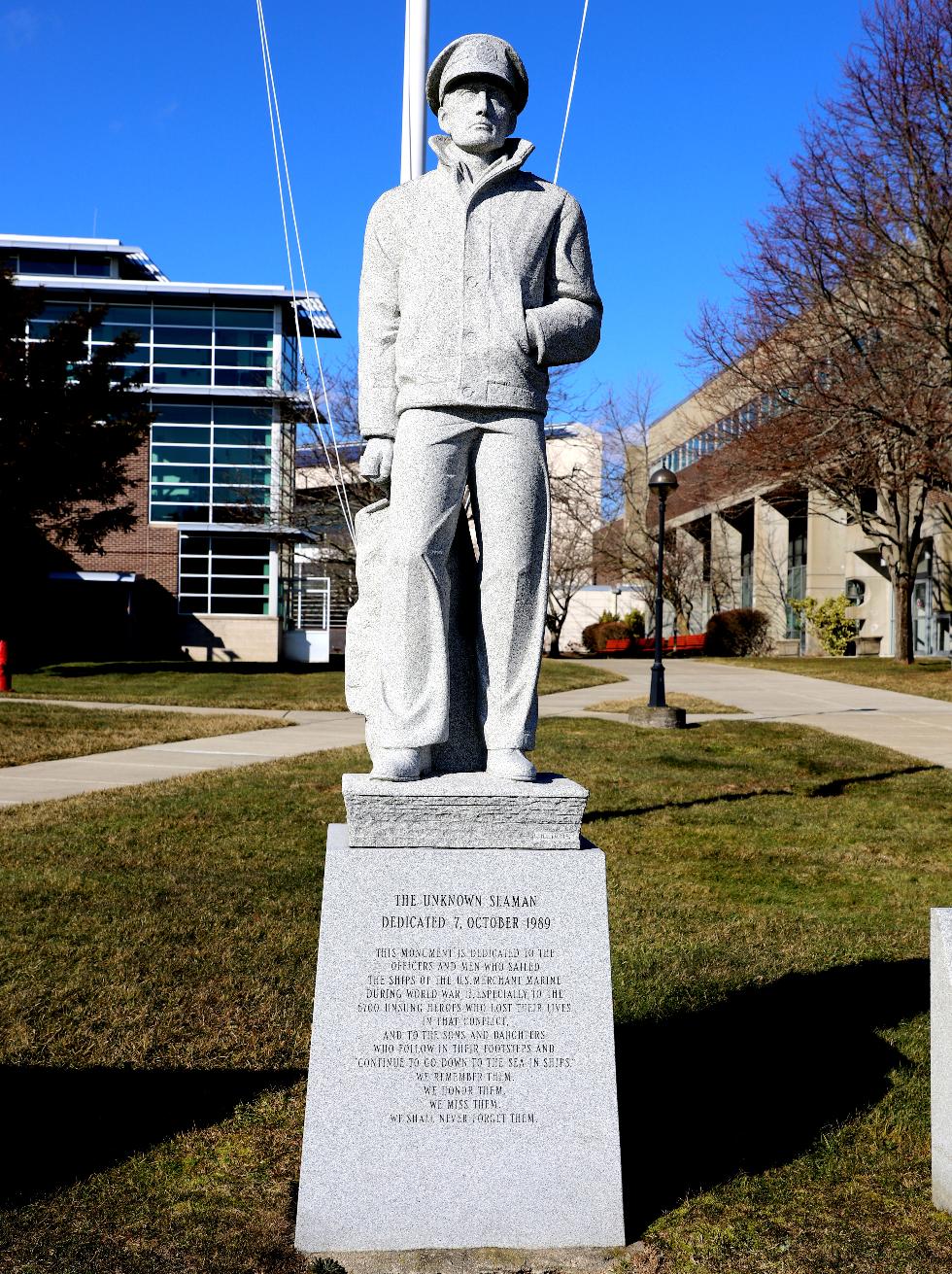 Merchant Marine Academy Unknown Seaman Memorial  - Bourne Massachusetts