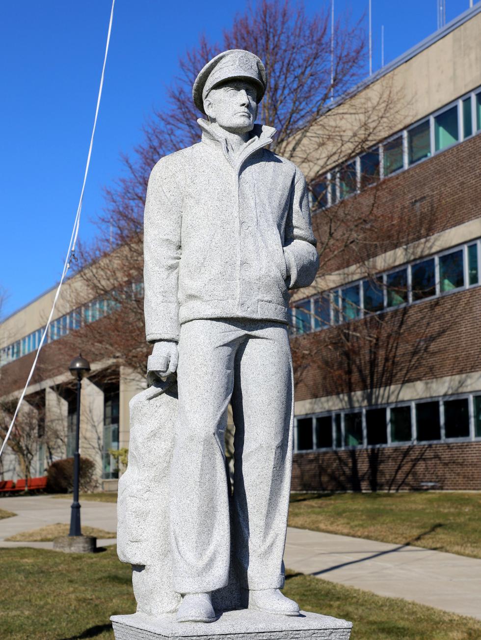 Merchant Marine Academy Unknown Seaman Memorial  - Bourne Massachusetts