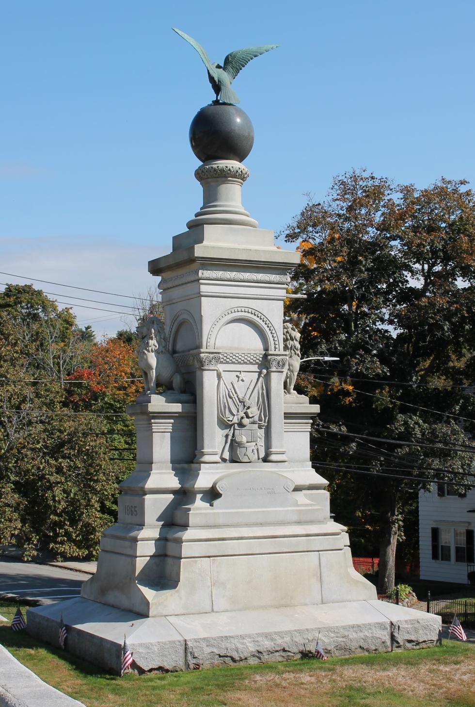 Metheun Massachusetts Civil War Veterans Memorial