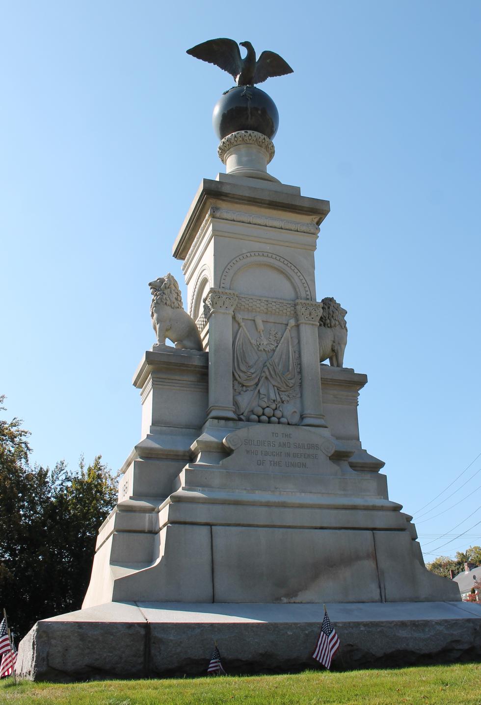 Metheun Massachusetts Civil War Veterans Memorial