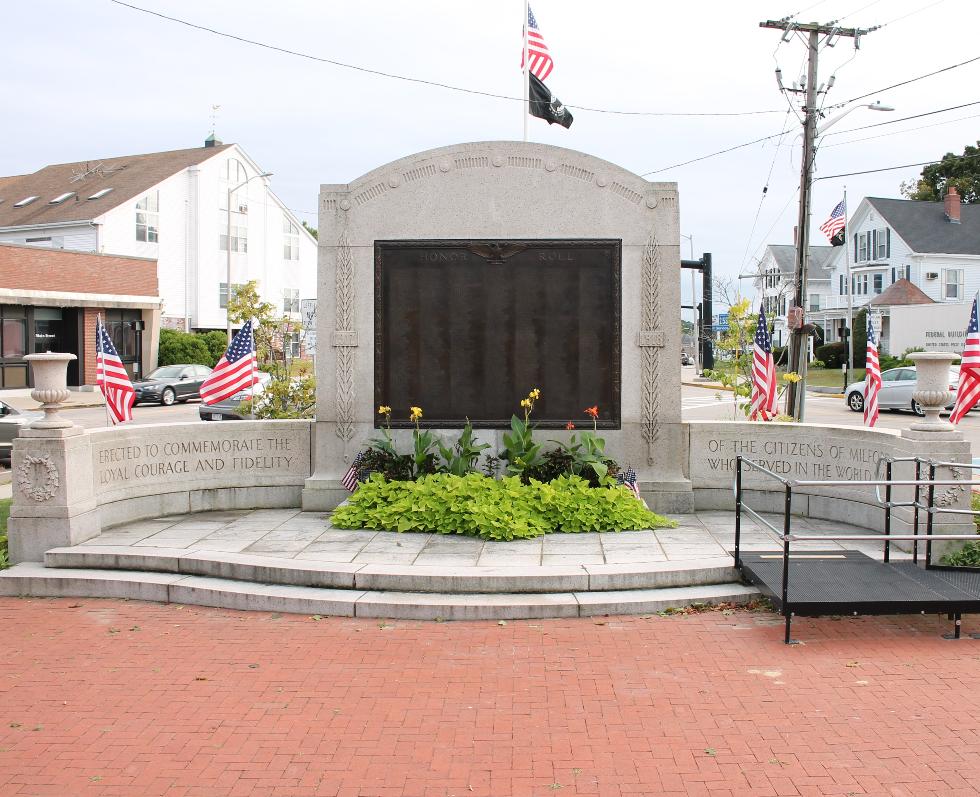 Milford Massachusetts World War I Veterans Memorial