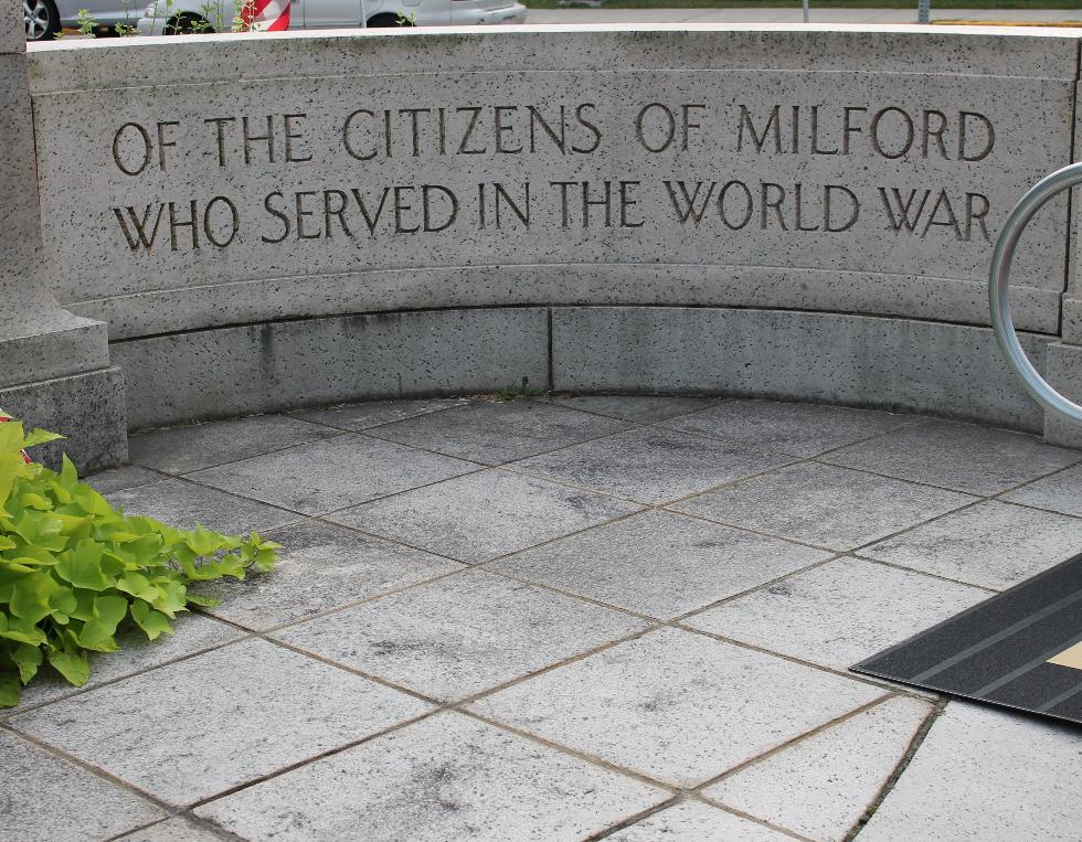 Milford Massachusetts World War I Veterans Memorial