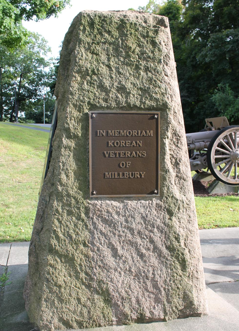 Millbury Massachusetts Korean War Veterans Memorial