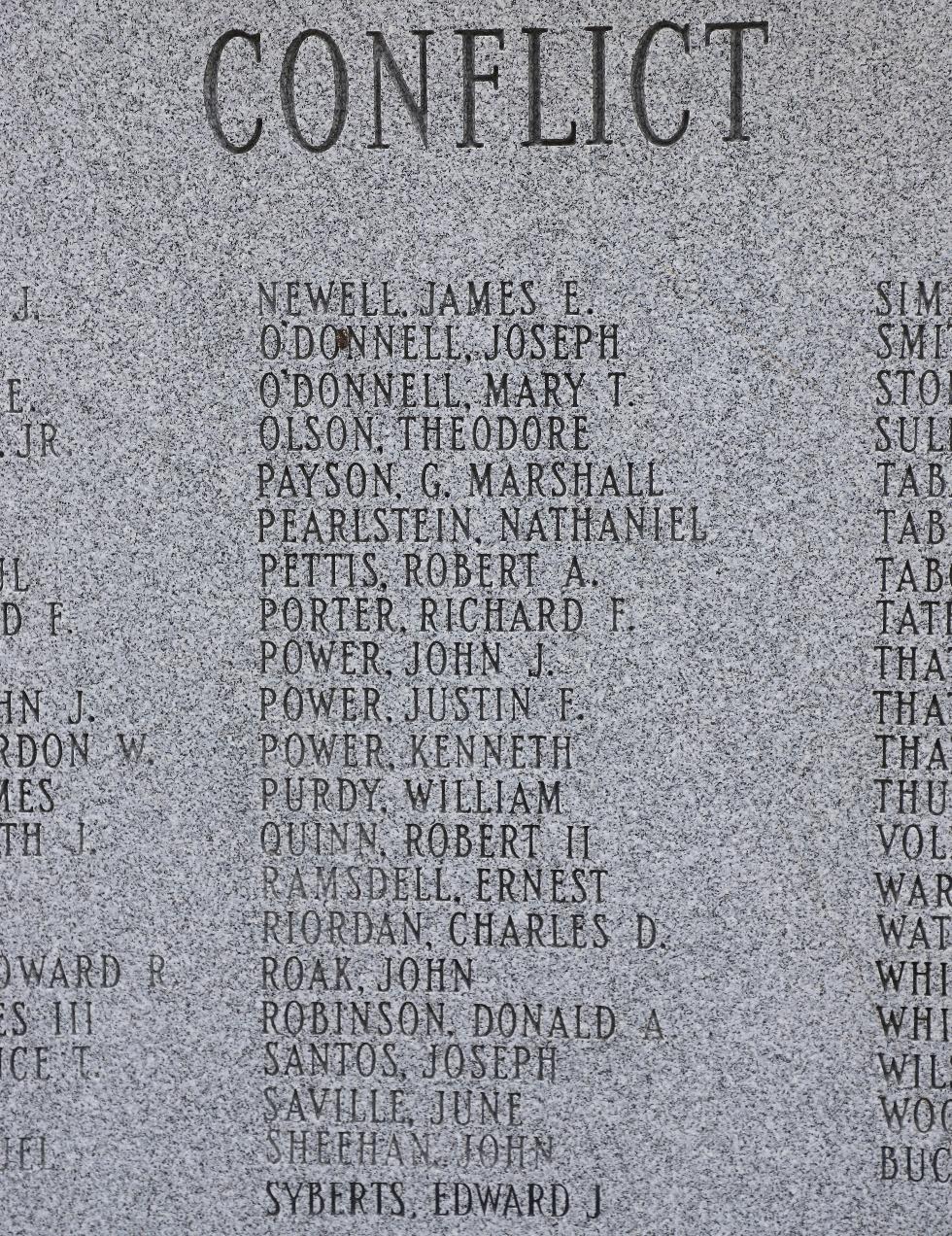 Millis Massachusetts Korean War Veterans Memorial