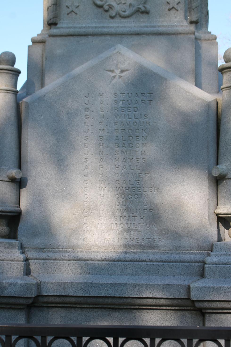 Natick Massachusetts Civil War Memorial