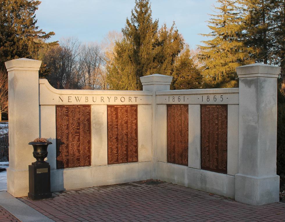 Newburyport Massachusetts Civil War Veterans Memorial