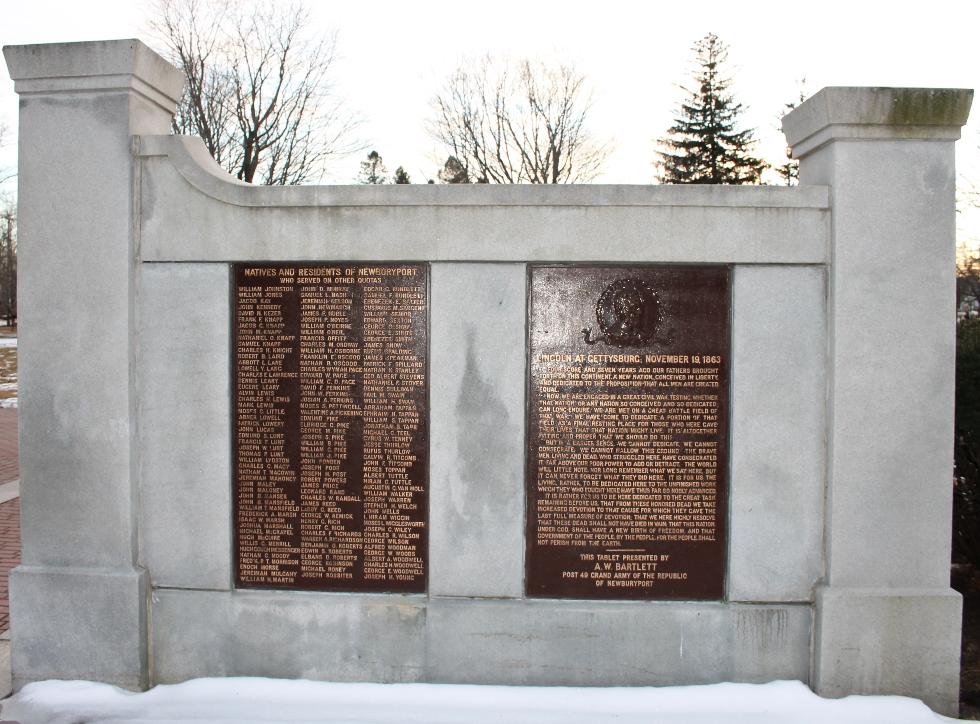 Newburyport Massachusetts Other Conflicts Veterans Memorial