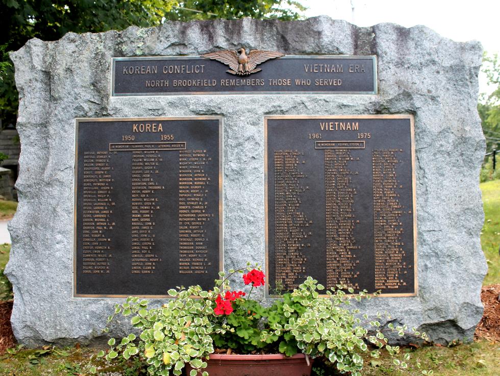 North Brookfield Korean War & Vietnam War Memorial