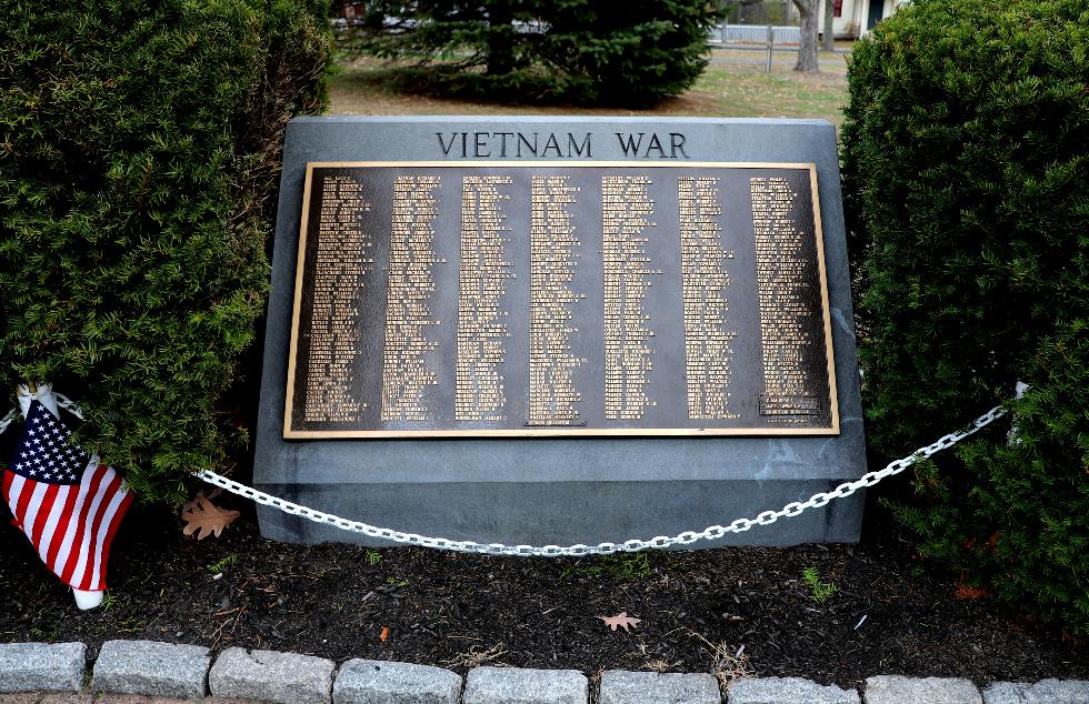 North Reading Massachusetts Vietnam War Veterans Memorial