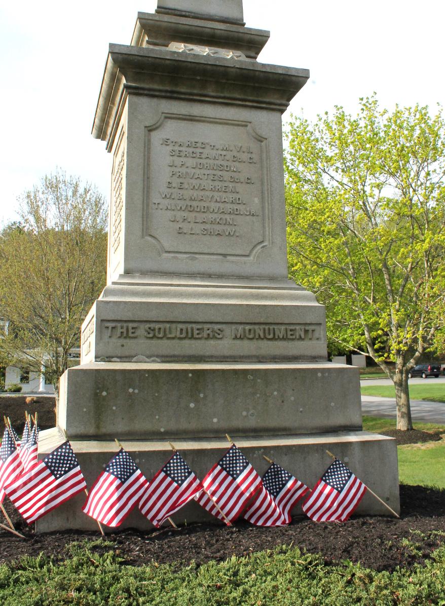 Northbotough Massachusetts Civil War Veterans Memorial