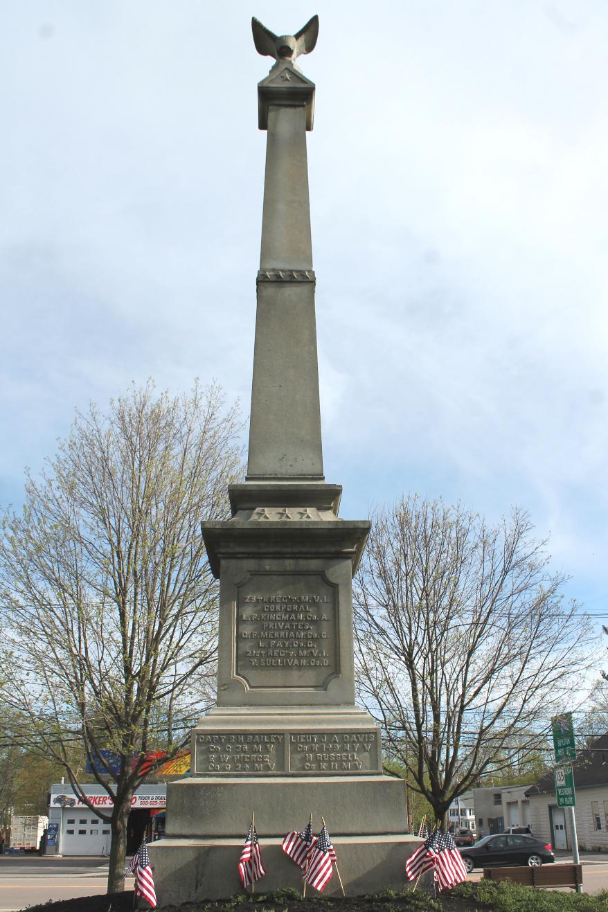 Northbotough Massachusetts Civil War Veterans Memorial