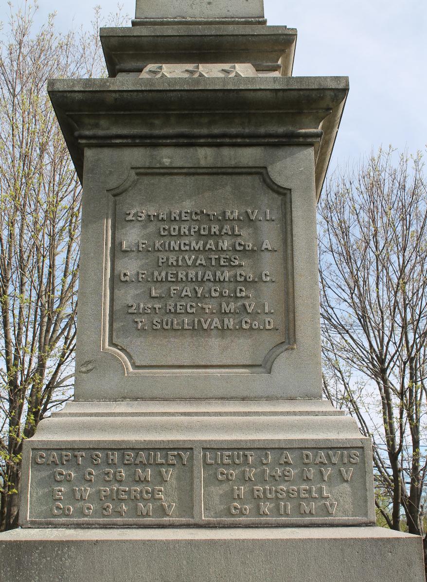 Northbotough Massachusetts Civil War Veterans Memorial