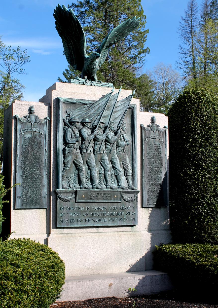 Northborough Massachusetts World War I Veterans Memorial