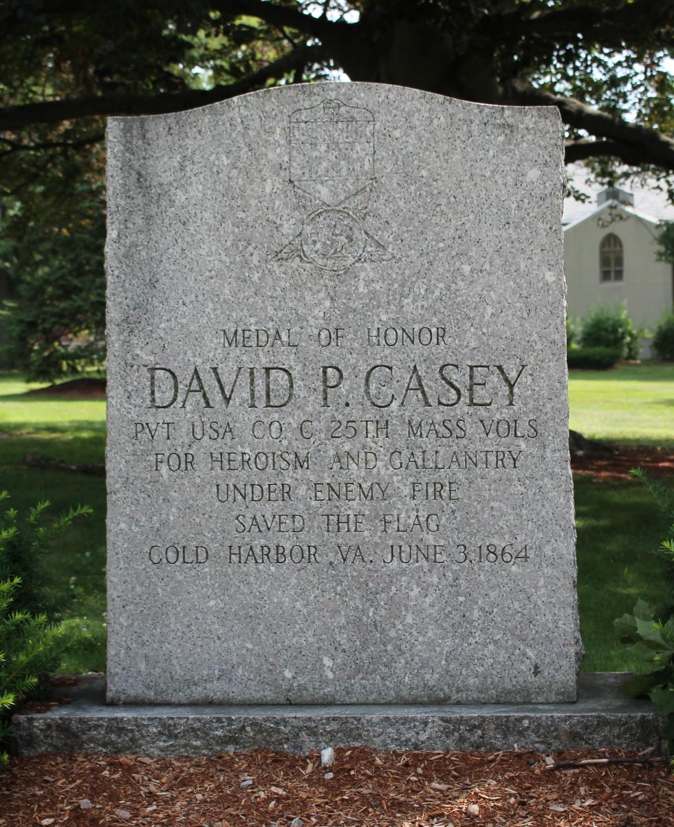 Northbridge Medal of Honor Memorial to David P Casey