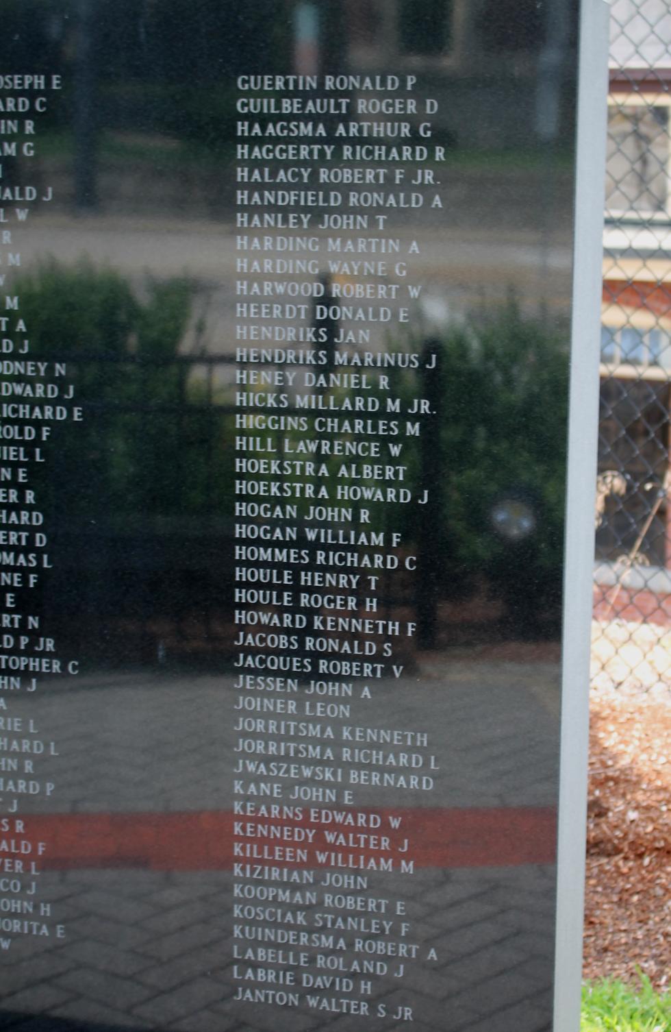 Northbridge Massachusetts Vietnam War Veterans Memorial