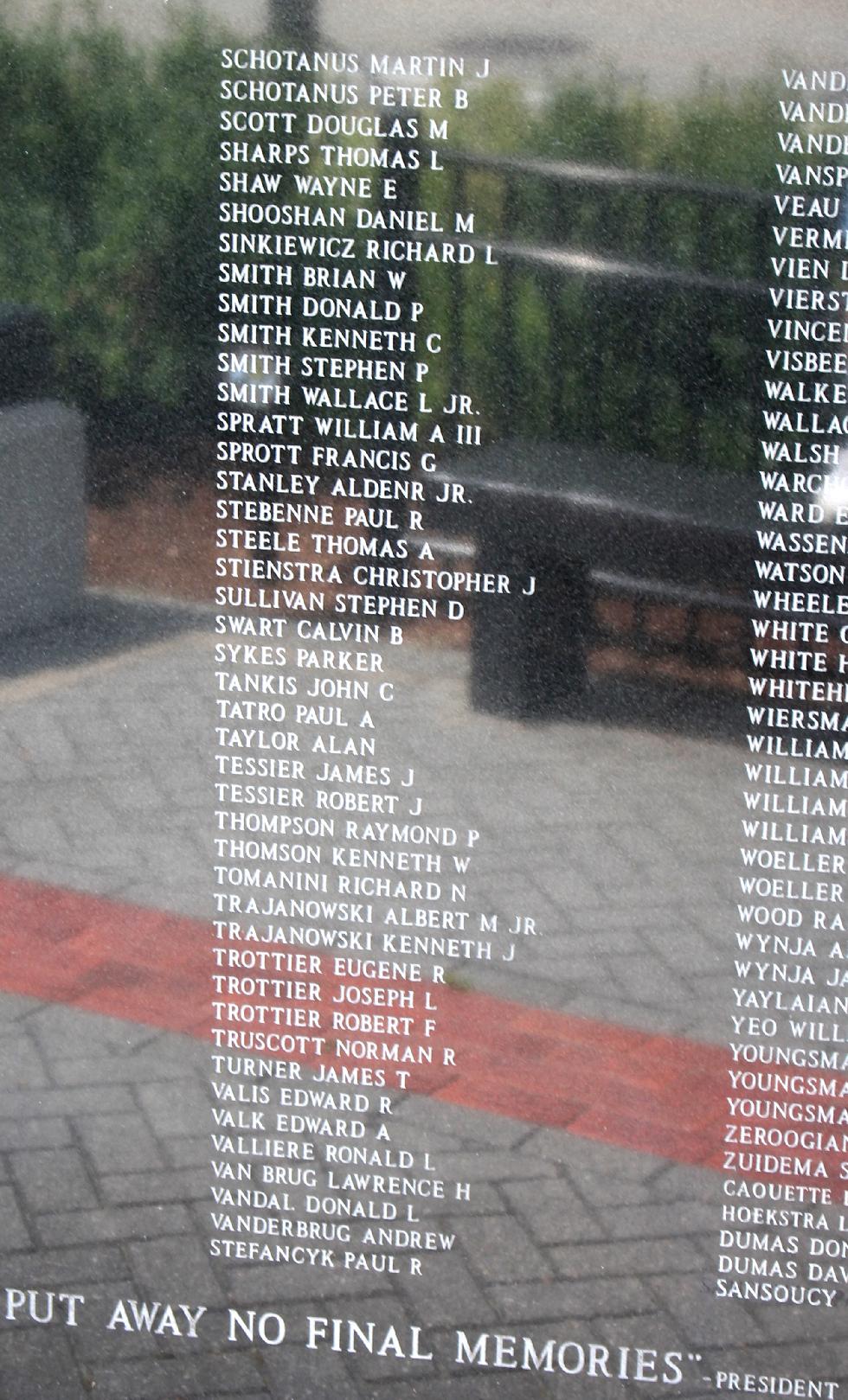 Northbridge Massachusetts Vietnam War Veterans Memorial