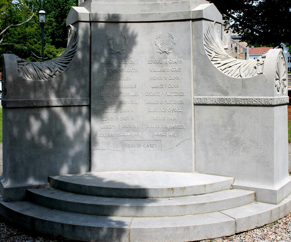 Northbridge Massachusetts Civil War Memorial