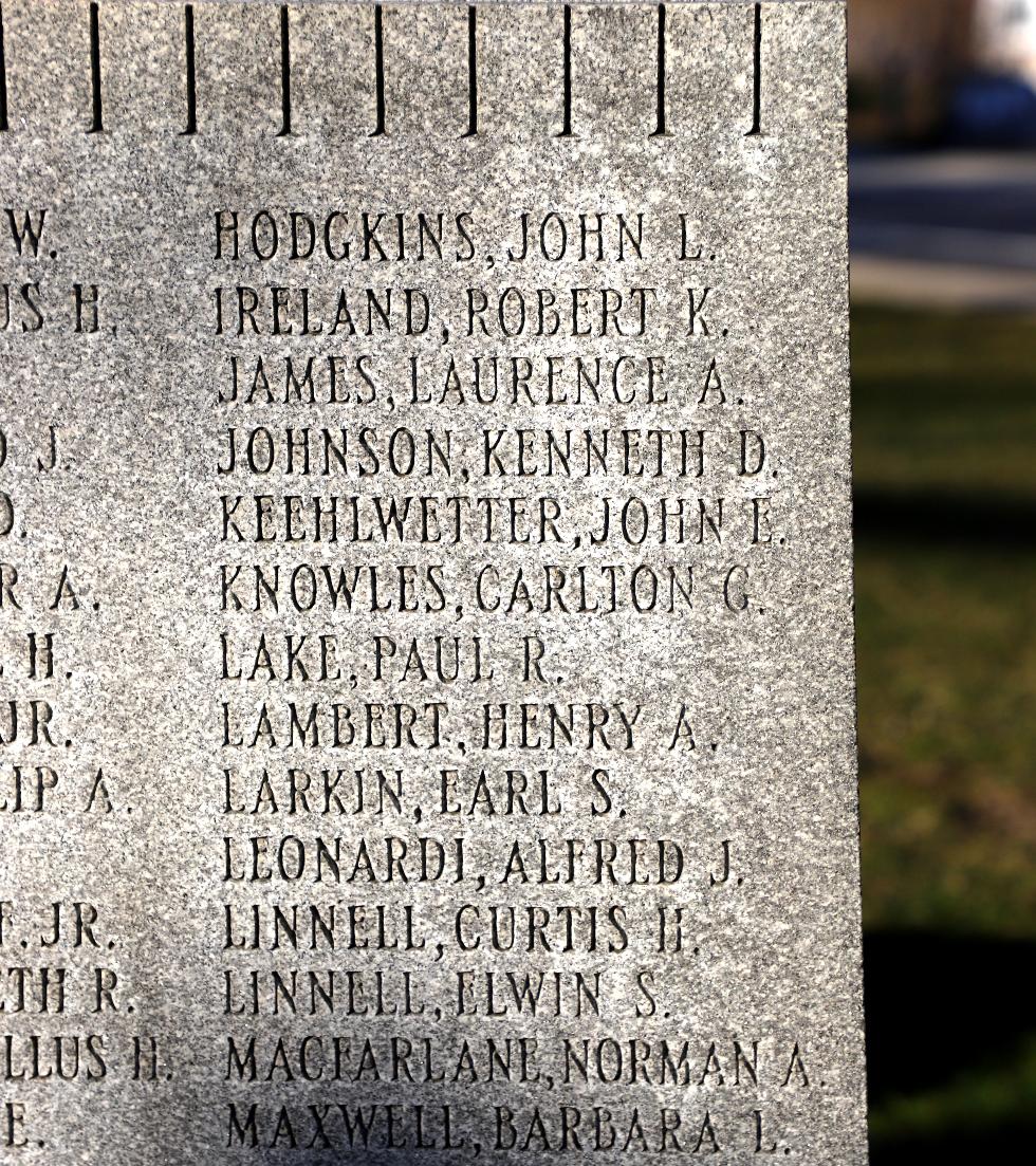 Orleans Massachusetts World War II Veterans Memorial