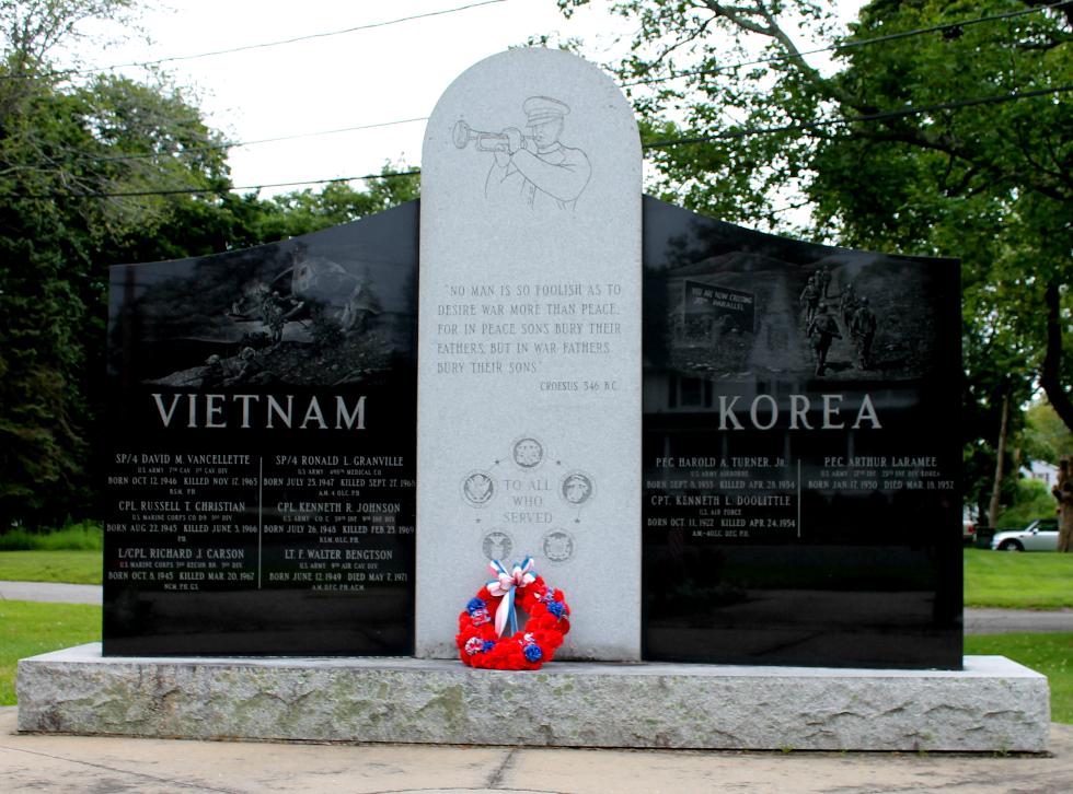 Oxford Mass Korean & Vietnam War Veterans Memorial